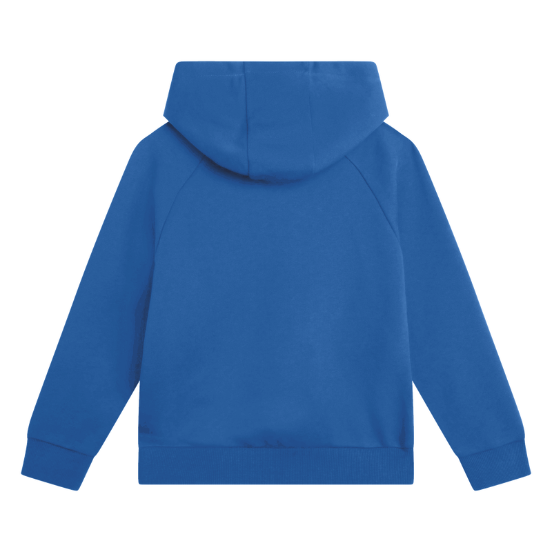 Sweat-shirt à capuche en coton KENZO KIDS 
                    GARCON