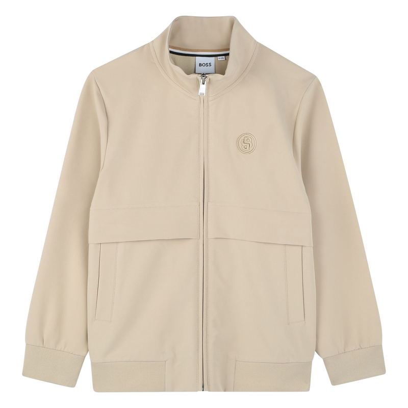 Sweat-shirt zippé uni BOSS 
                    GARCON