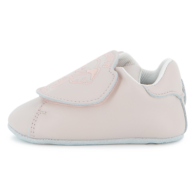 Chaussons bébé en cuir de vache KENZO KIDS UNISEXE