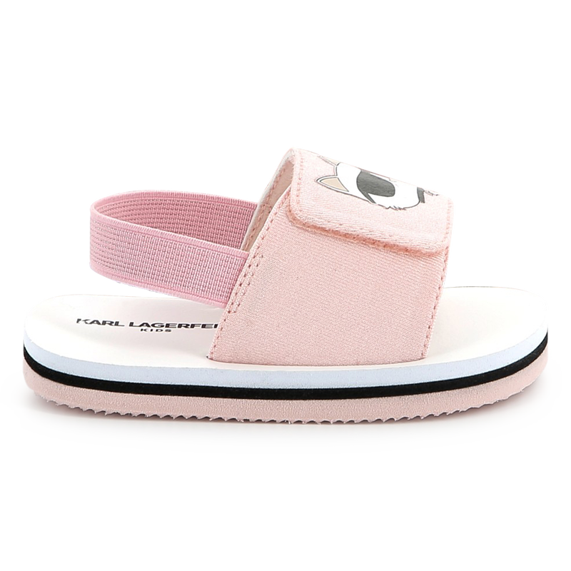 Sandales légères à fermeture par bandes auto aggri KARL LAGERFELD KIDS 
                    UNISEXE