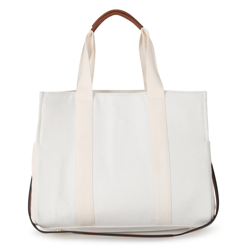 Sac à langer bi-matière CHLOE 
                        FILLE