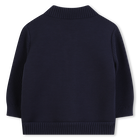 Cardigan zipp&eacute; manches contrast&eacute;es TIMBERLAND 
                    GARCON