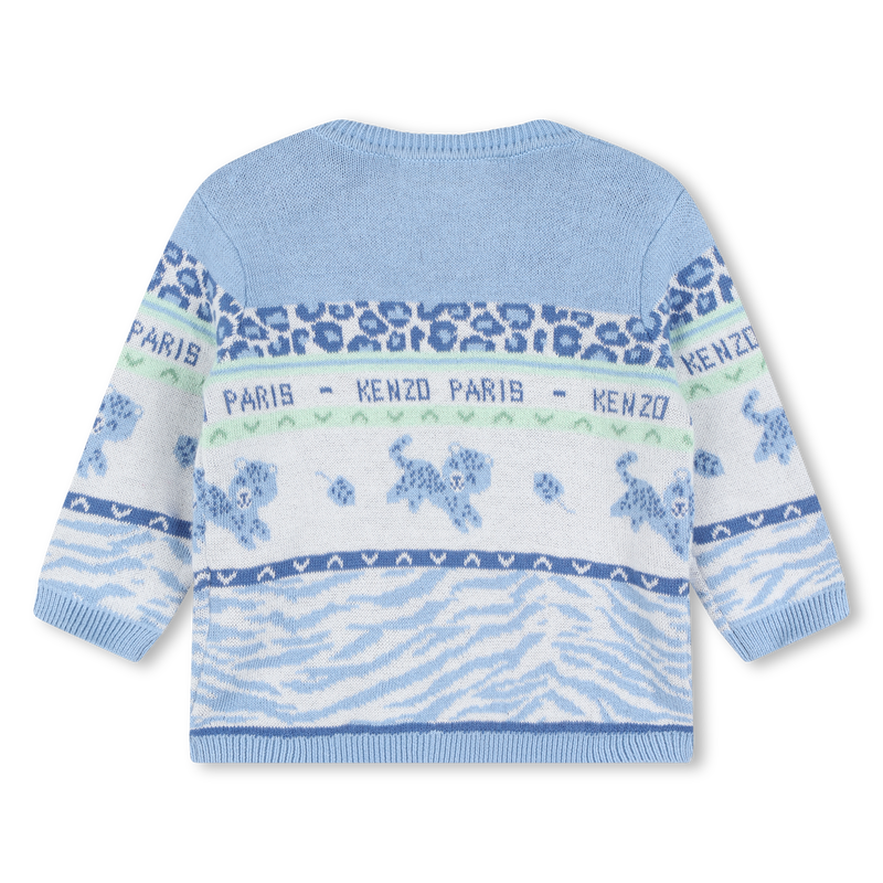 Pull et pantalon en tricot KENZO KIDS 
                    GARCON