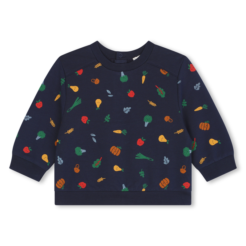 Sweat-shirt fruits et légumes CARREMENT BEAU 
                    GARCON