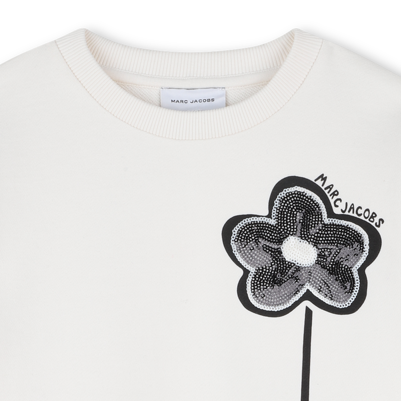SWEAT EN MOLLETON MARC JACOBS 
                        FILLE