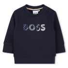 Pull col rond, BLEU CARGO, hi-res
