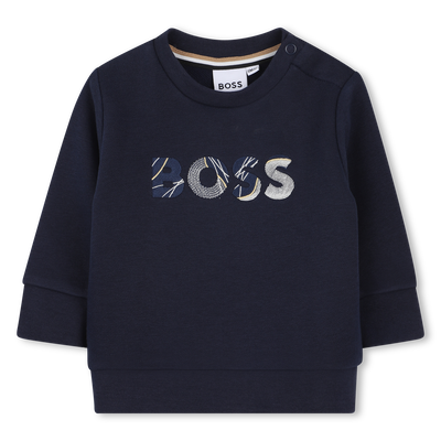 Pull col rond BOSS GARCON