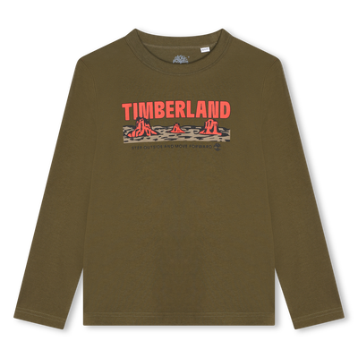 T-shirt à imprimé et message TIMBERLAND GARCON