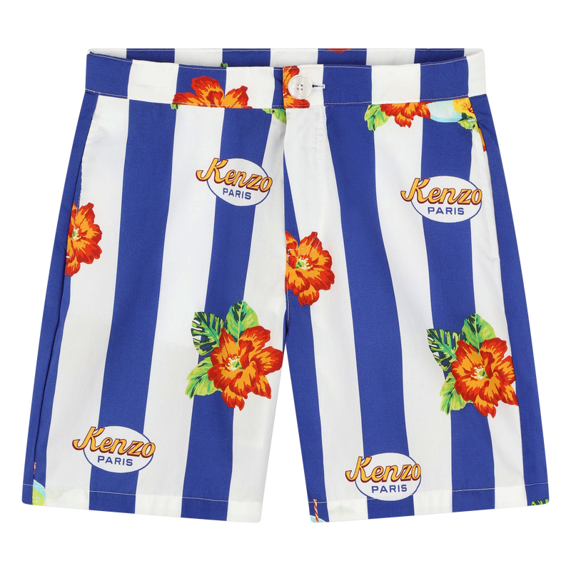 Bermuda en coton KENZO KIDS 
                    GARCON