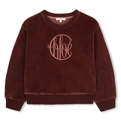 Sweat-shirt col rond CHLOE FILLE