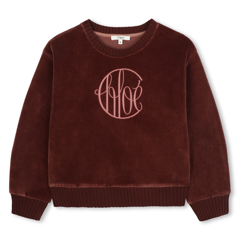 Sweat-shirt col rond CHLOE 
                    FILLE