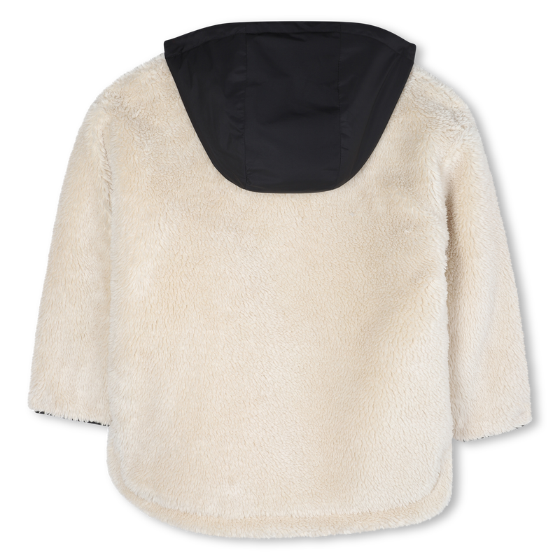 Manteau avec capuche amovible KENZO KIDS 
                    FILLE