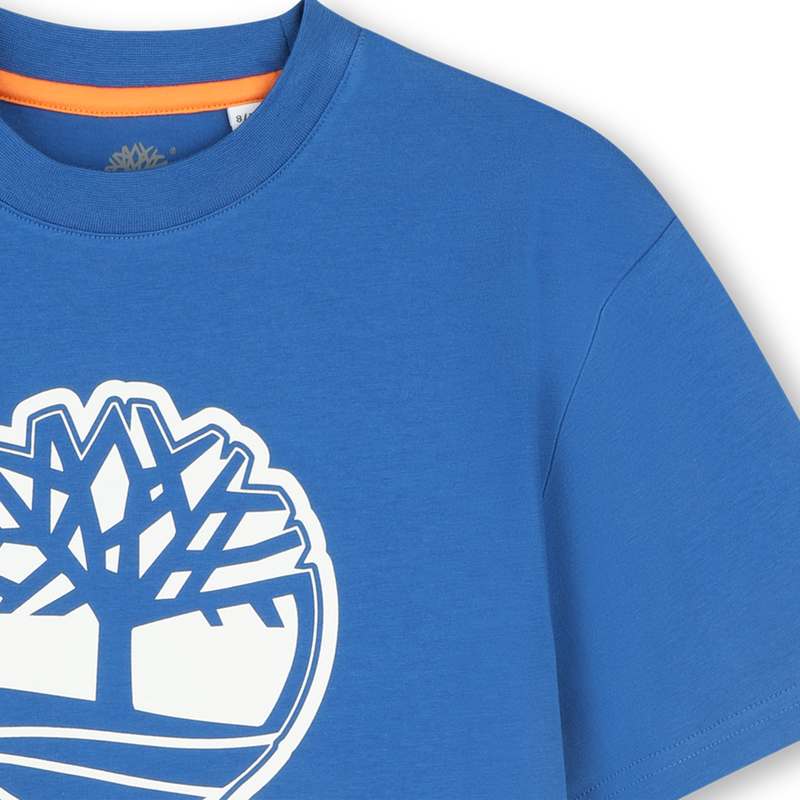 T-shirt bicolore avec logo TIMBERLAND 
                    GARCON