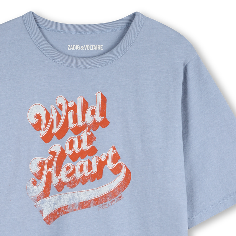 TEE-SHIRT MANCHES COURTES ZADIG & VOLTAIRE 
                        FILLE