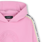 Sweat-shirt &agrave; capuche KARL LAGERFELD KIDS 
                    FILLE