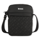 Sac besace en textile enduit BOSS 
                    GARCON
