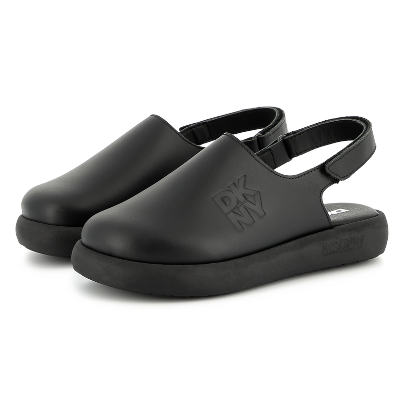 Sabots fermeture par bandes auto agrippantes DKNY 
                        UNISEXE