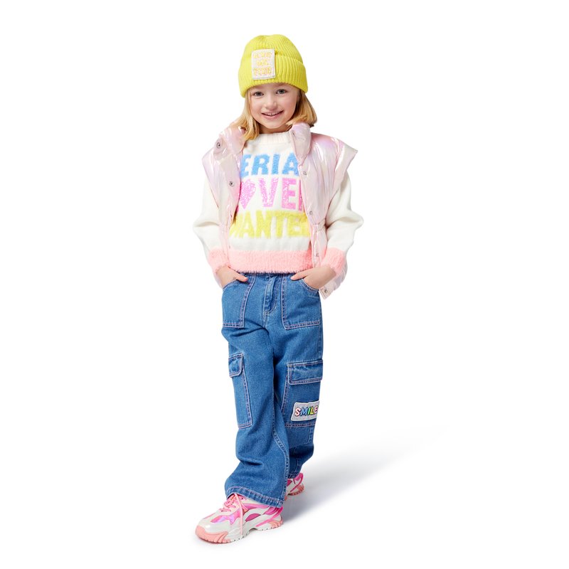 Bonnet à badge brodé BILLIEBLUSH 
                    FILLE