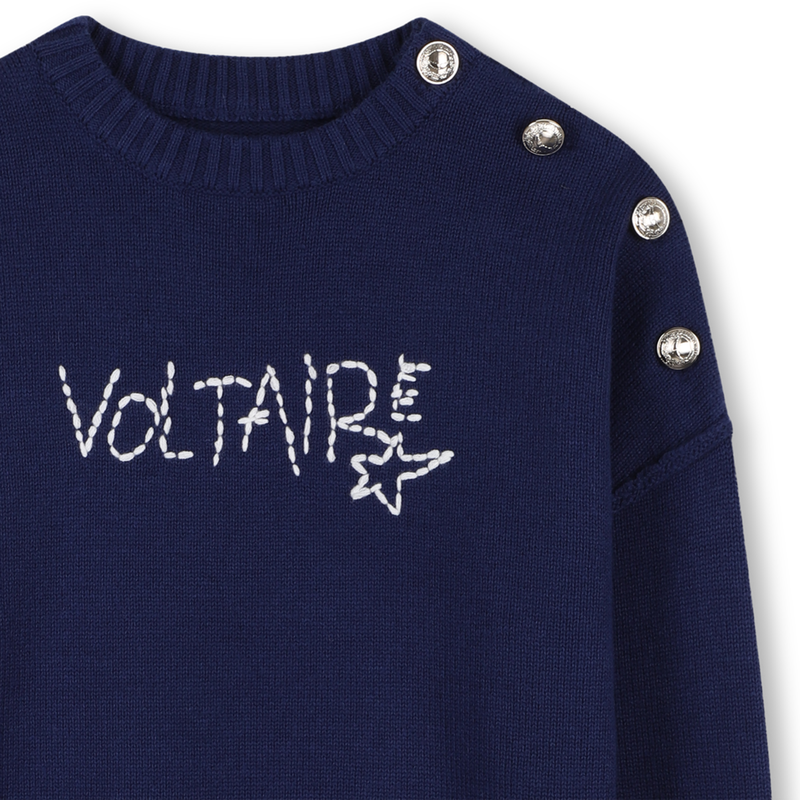 PULL COL ROND ZADIG & VOLTAIRE 
                        FILLE