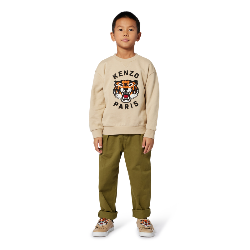 Sweat en molleton non gratté KENZO KIDS 
                    GARCON