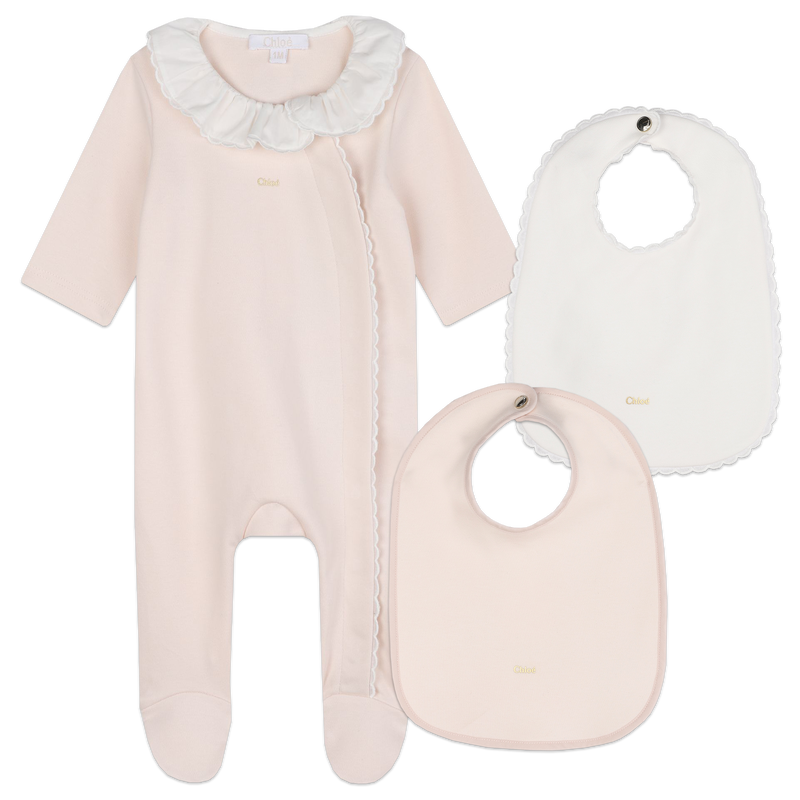 Ensemble pyjama et bavoirs CHLOE 
                    FILLE