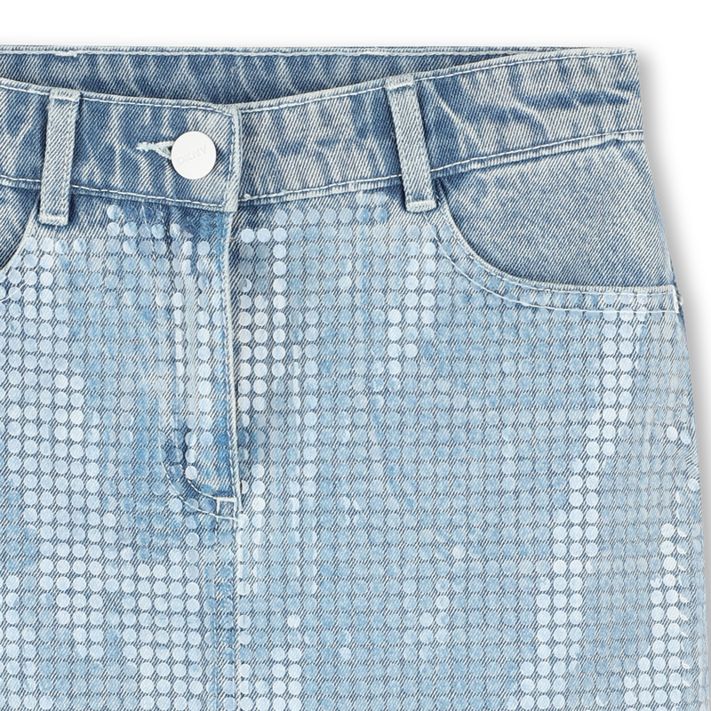 Jupe courte en jean DKNY 
                    FILLE