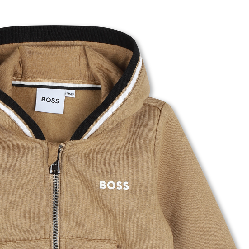 Cardigan à capuche molletonné BOSS 
                    GARCON