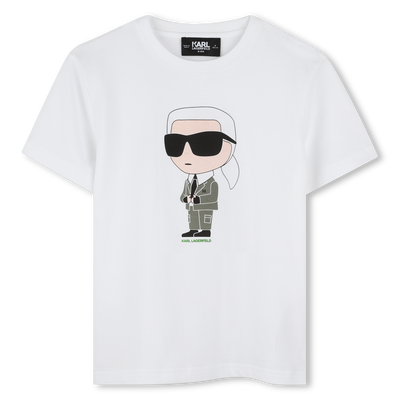 T-shirt à manches courtes KARL LAGERFELD KIDS GARCON