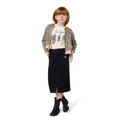 Jupe midi en denim SONIA RYKIEL FILLE