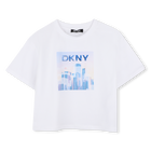 Tee-shirt manches courtes, BLANC BLEU, hi-res