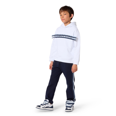 SWEAT &Agrave; CAPUCHE LANVIN GARCON