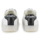 Baskets basses &agrave; lacets KARL LAGERFELD KIDS 
                    UNISEXE