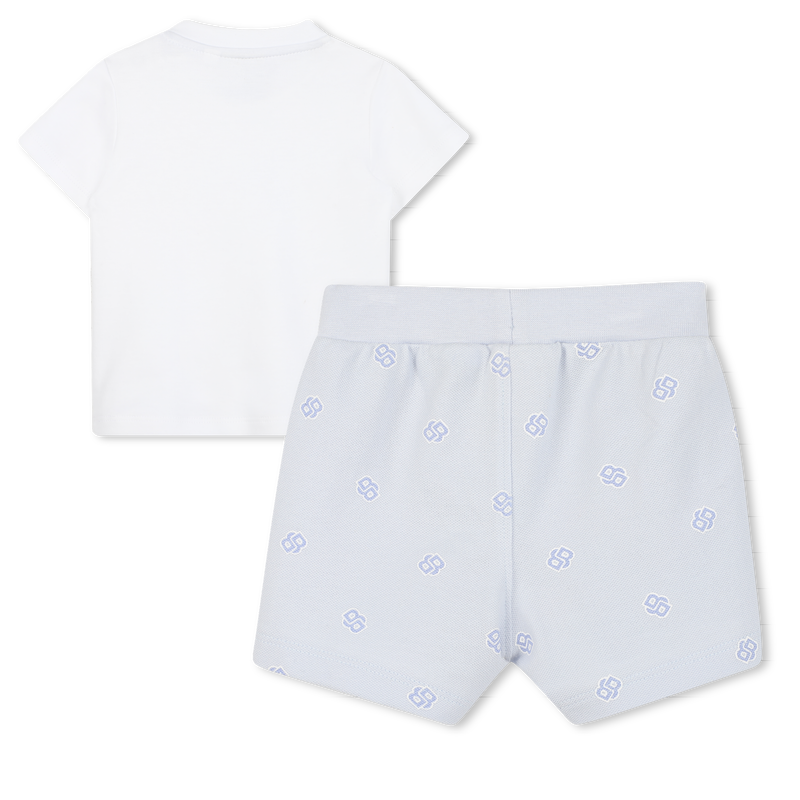 Ensemble T-shirt et short BOSS 
                    GARCON