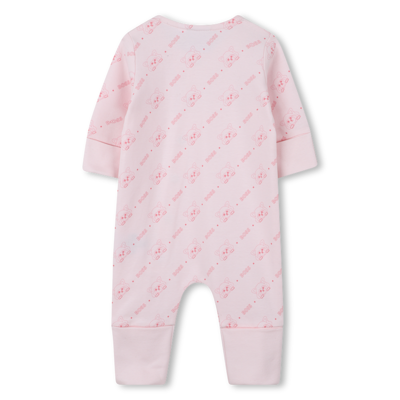 Ensemble pyjama, bonnet et bavoir BOSS 
                    FILLE