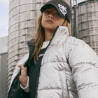 Doudoune r&eacute;versible d&eacute;perlante DKNY 
                    FILLE