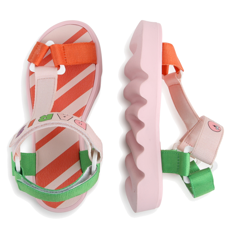 Sandales à boucle et bande auto-agrippante KENZO KIDS 
                    UNISEXE