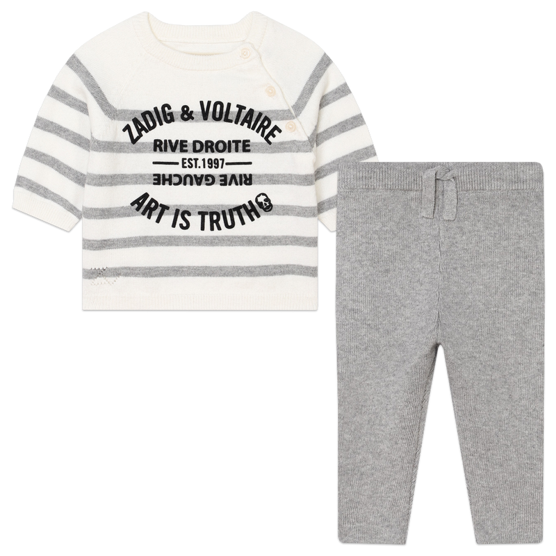 Ensemble en coton et cachemire ZADIG & VOLTAIRE 
                    UNISEXE