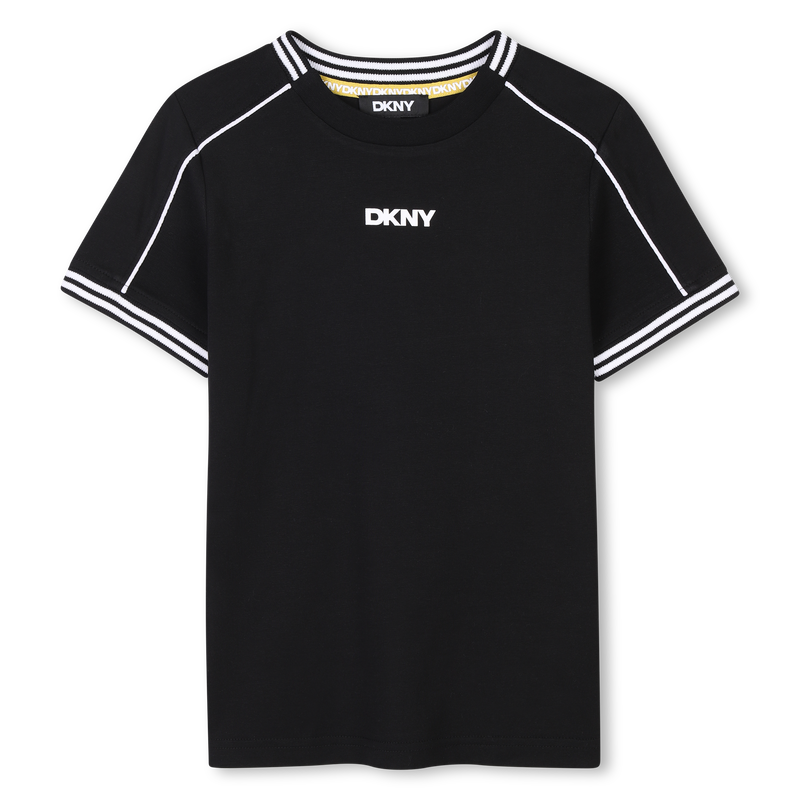T-shirt avec bandes color&eacute;es DKNY 
                        UNISEXE