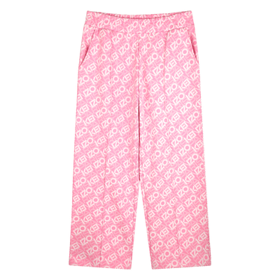 Pantalon de jogging imprimé KENZO KIDS FILLE