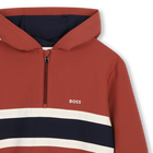 Sweat-shirt &agrave; capuche BOSS 
                    GARCON