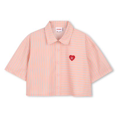 CHEMISE &Agrave; MANCHES COURTES Hugo FILLE