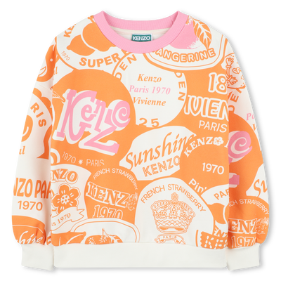 Sweat-shirt en molleton KENZO KIDS FILLE