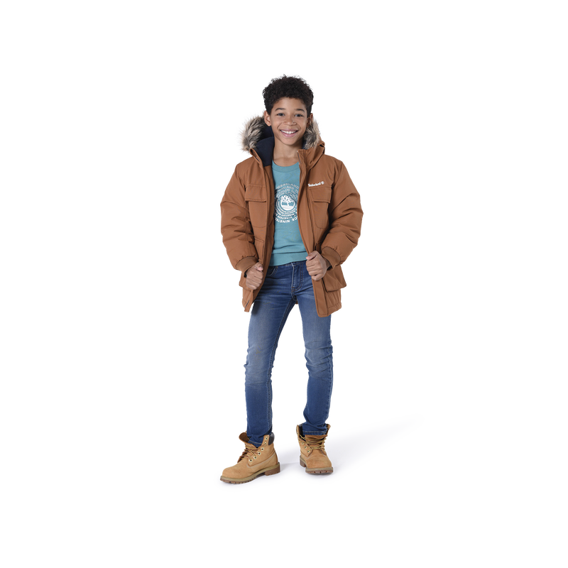Sweat-shirt en molleton gratté TIMBERLAND 
                    GARCON