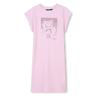Robe manches courtes fantaisie KARL LAGERFELD KIDS 
                    FILLE
