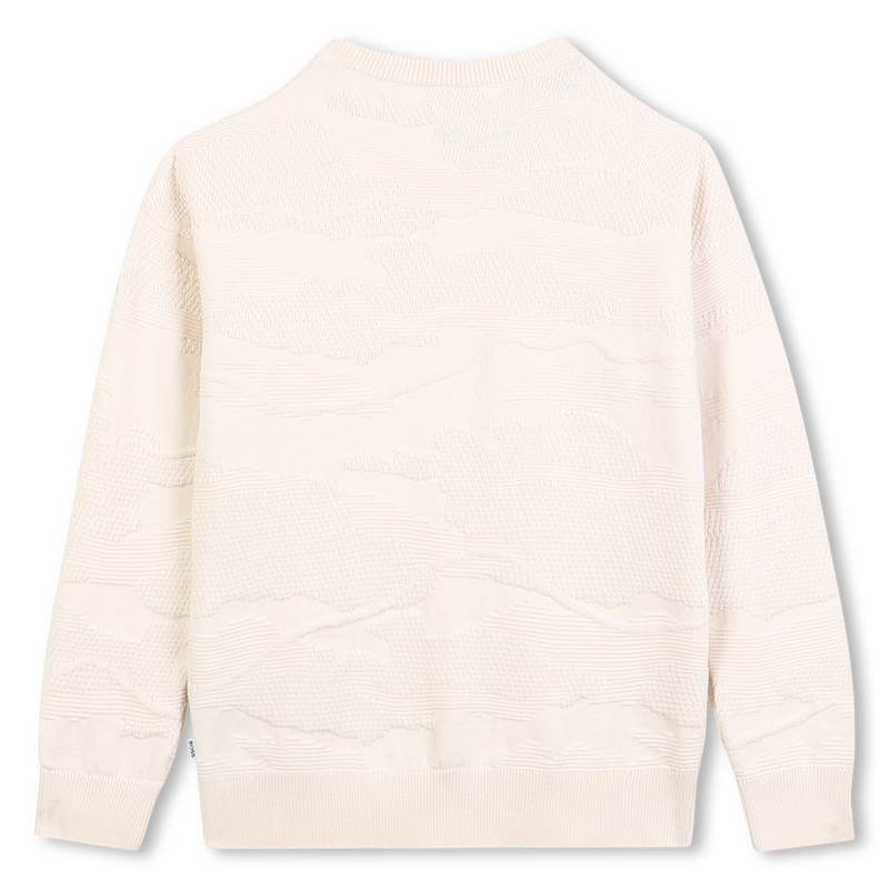 Pull col rond BOSS 
                    GARCON