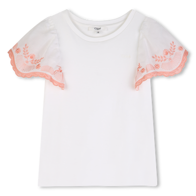T-SHIRT MANCHES BALLON CHLOE FILLE