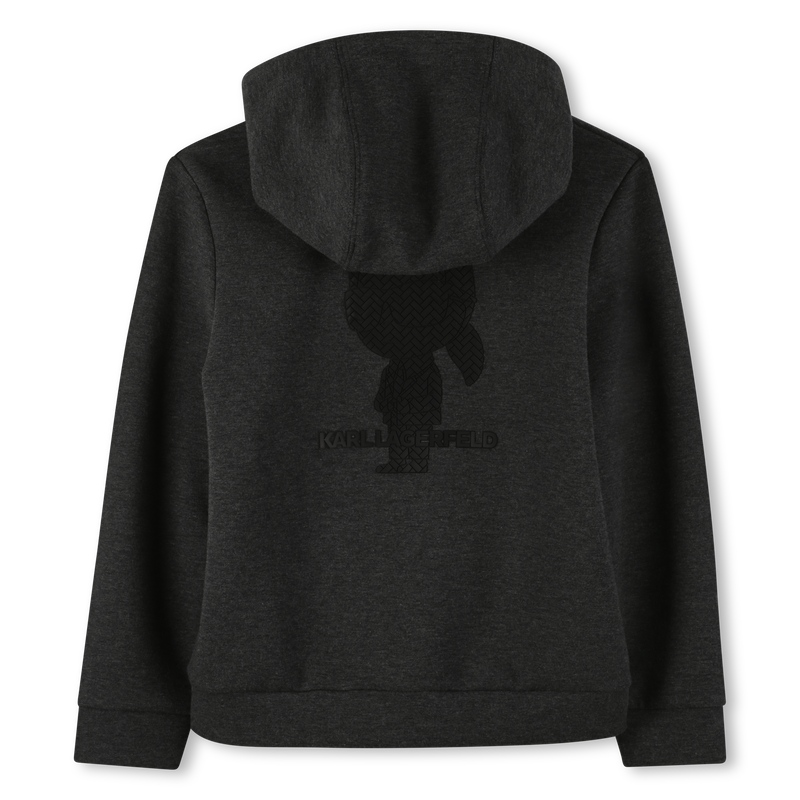 Sweat &agrave; capuche KARL LAGERFELD KIDS 
                        GARCON