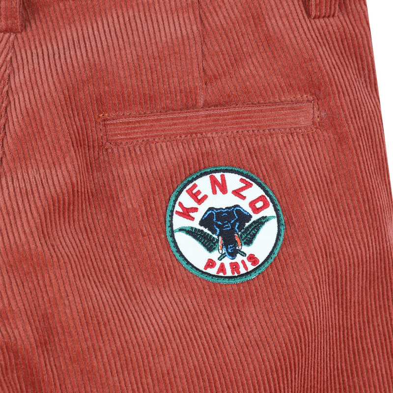 Pantalon en velours côtelé KENZO KIDS 
                    GARCON