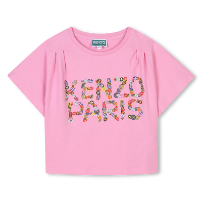 T-shirt à manches courtes KENZO KIDS FILLE