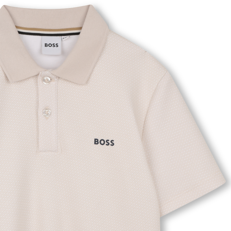 POLO MANCHES COURTES BOSS 
                        GARCON